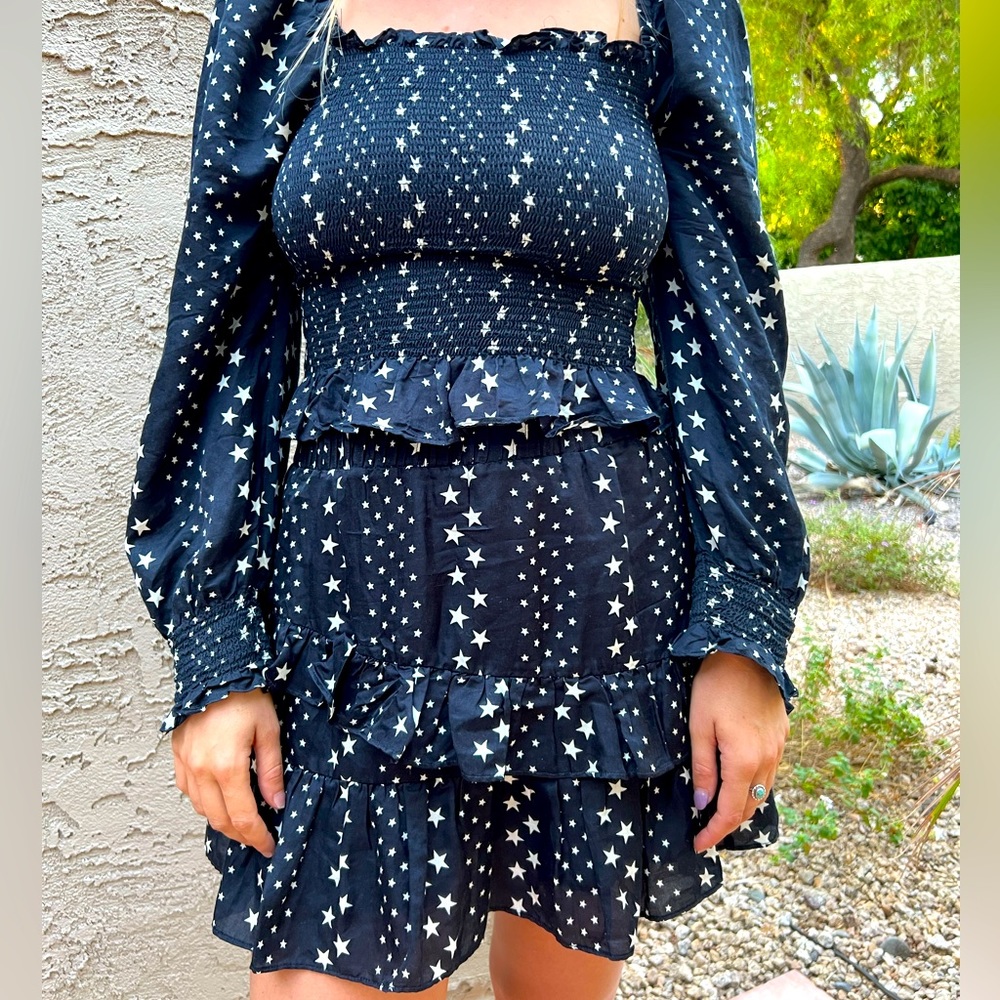 Love Shack Fancy two piece skirt and top